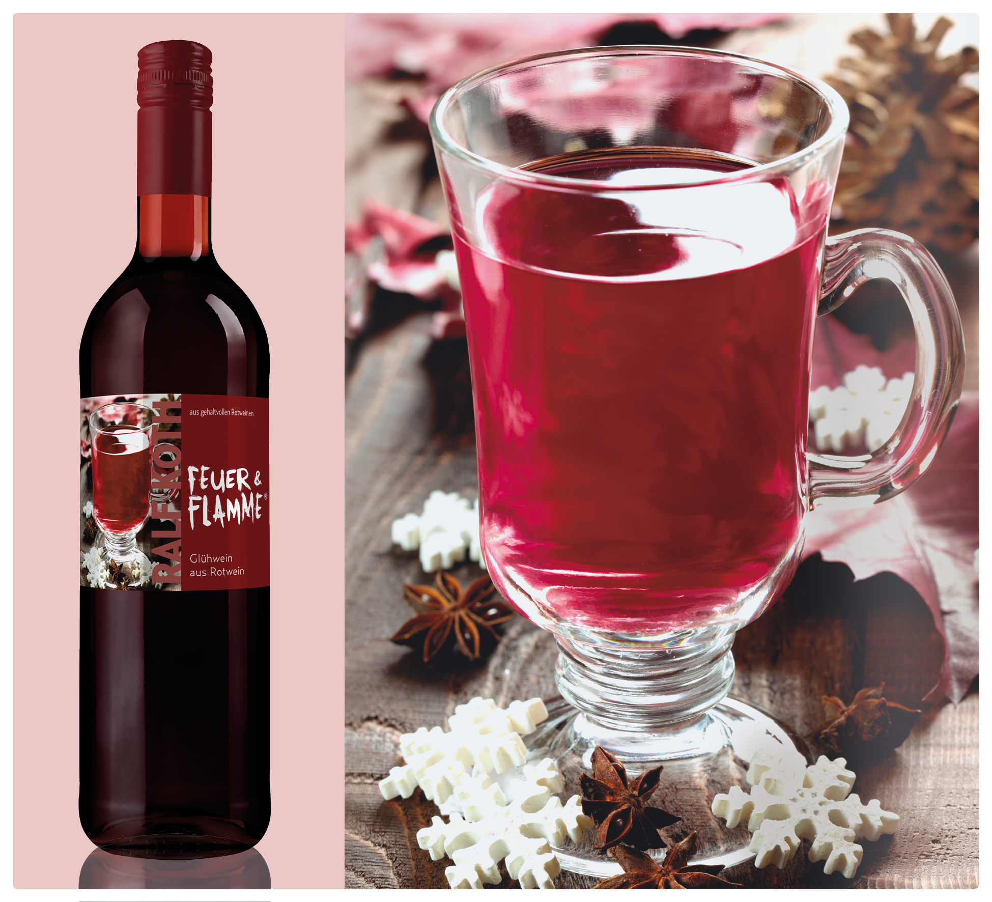 Glühwein aus Rotwein