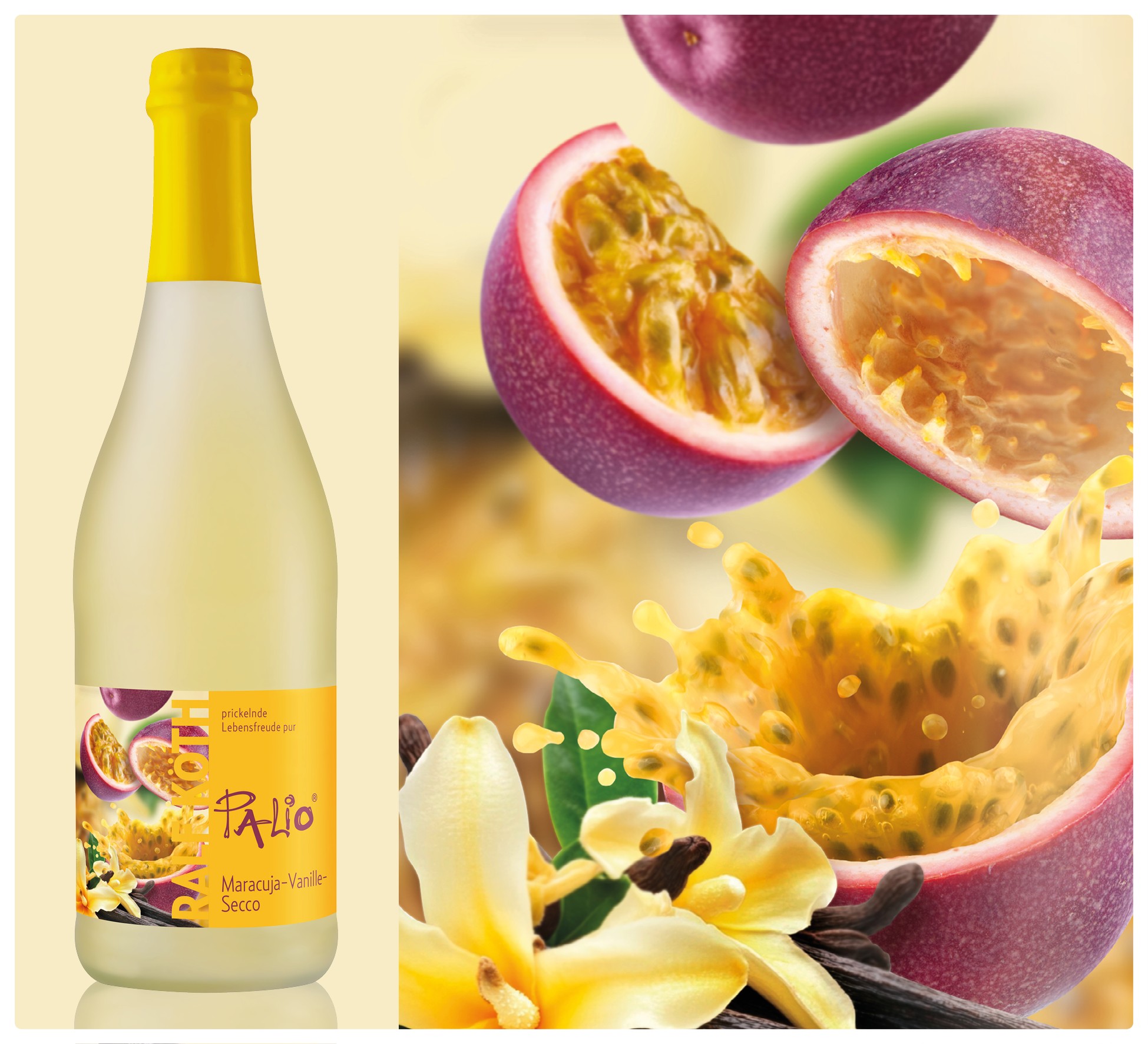 Maracuja-Vanille - Secco Maracuja-Vanille - Secco