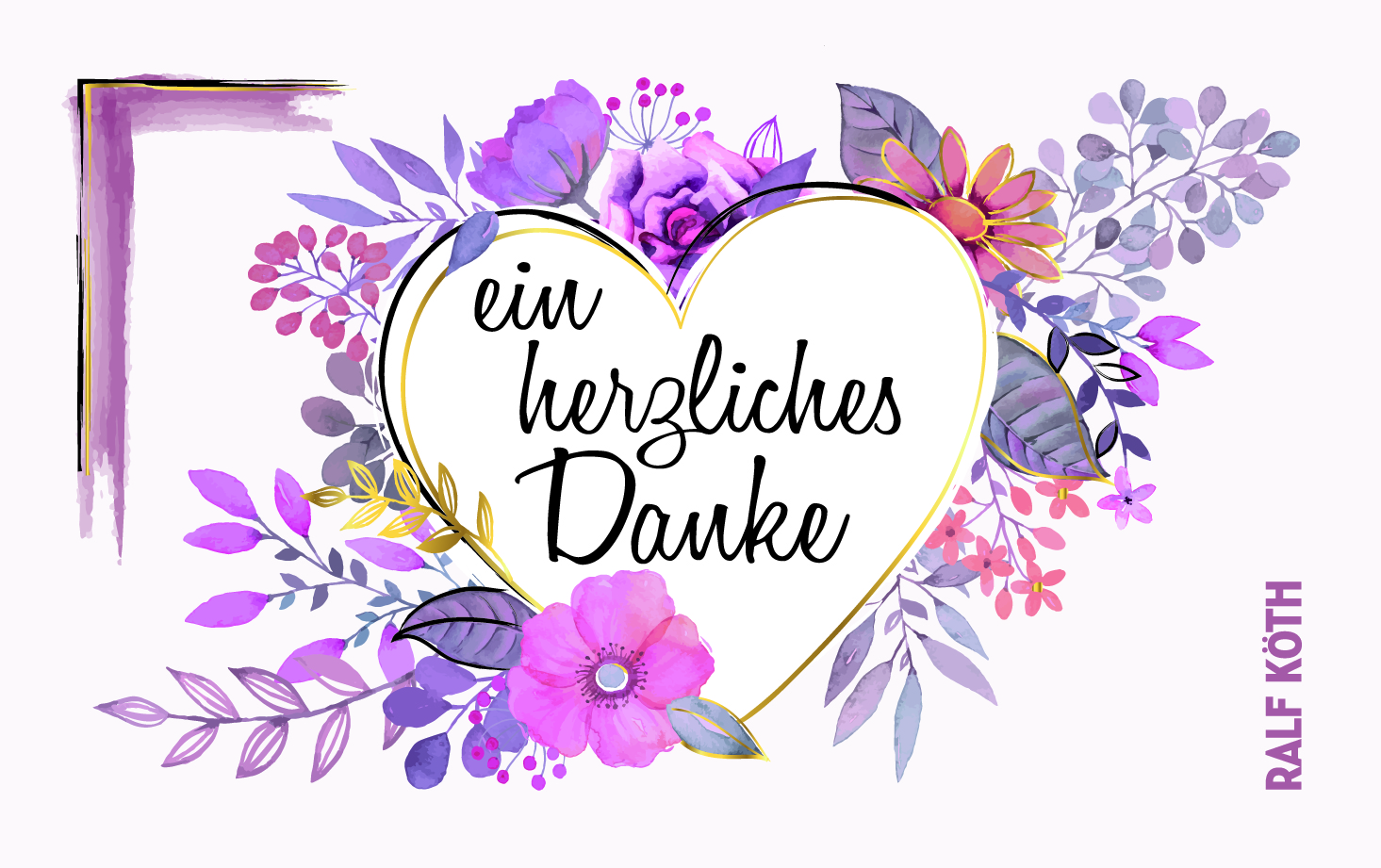 ein herzliches Danke ! ein herzliches Danke !