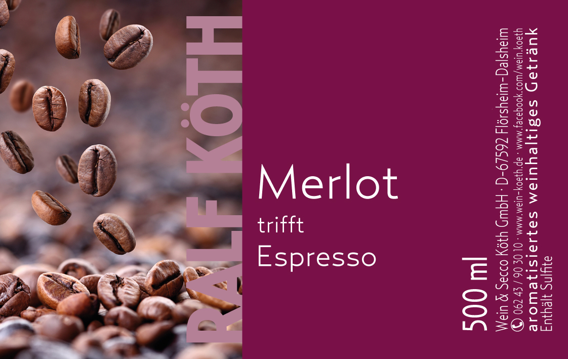 Merlot trifft Espresso Merlot trifft Espresso