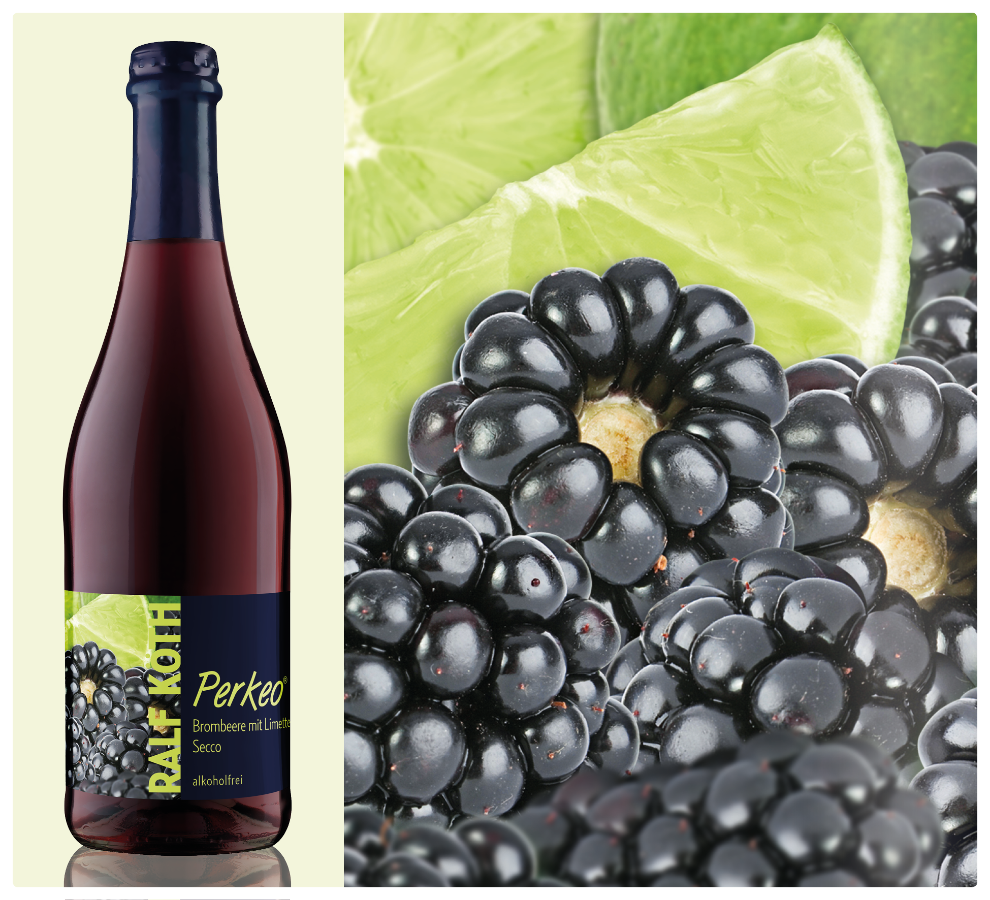 Brombeere mit Limette - Secco Brombeere mit Limette - Secco