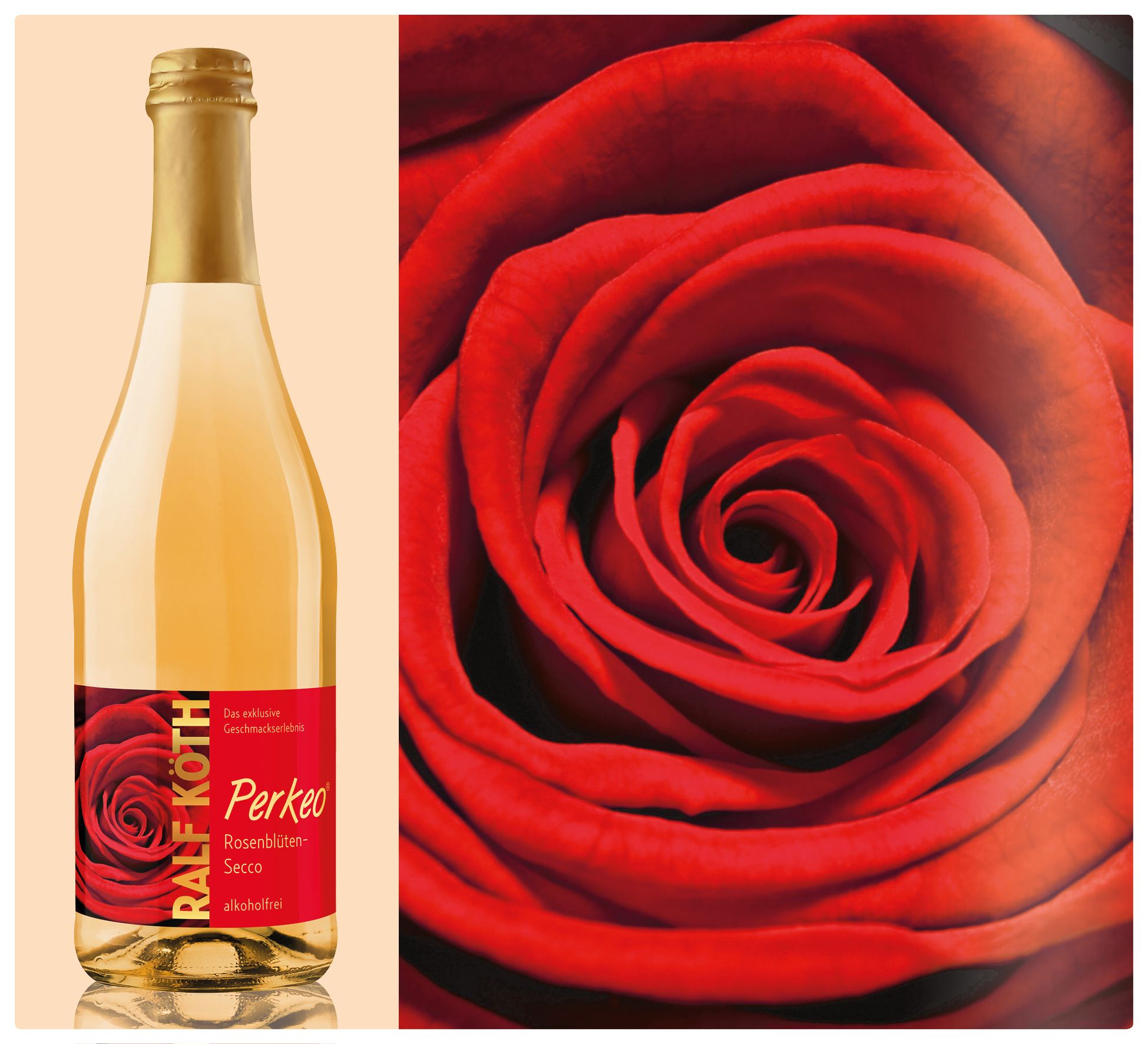 Rosenblüten - Secco