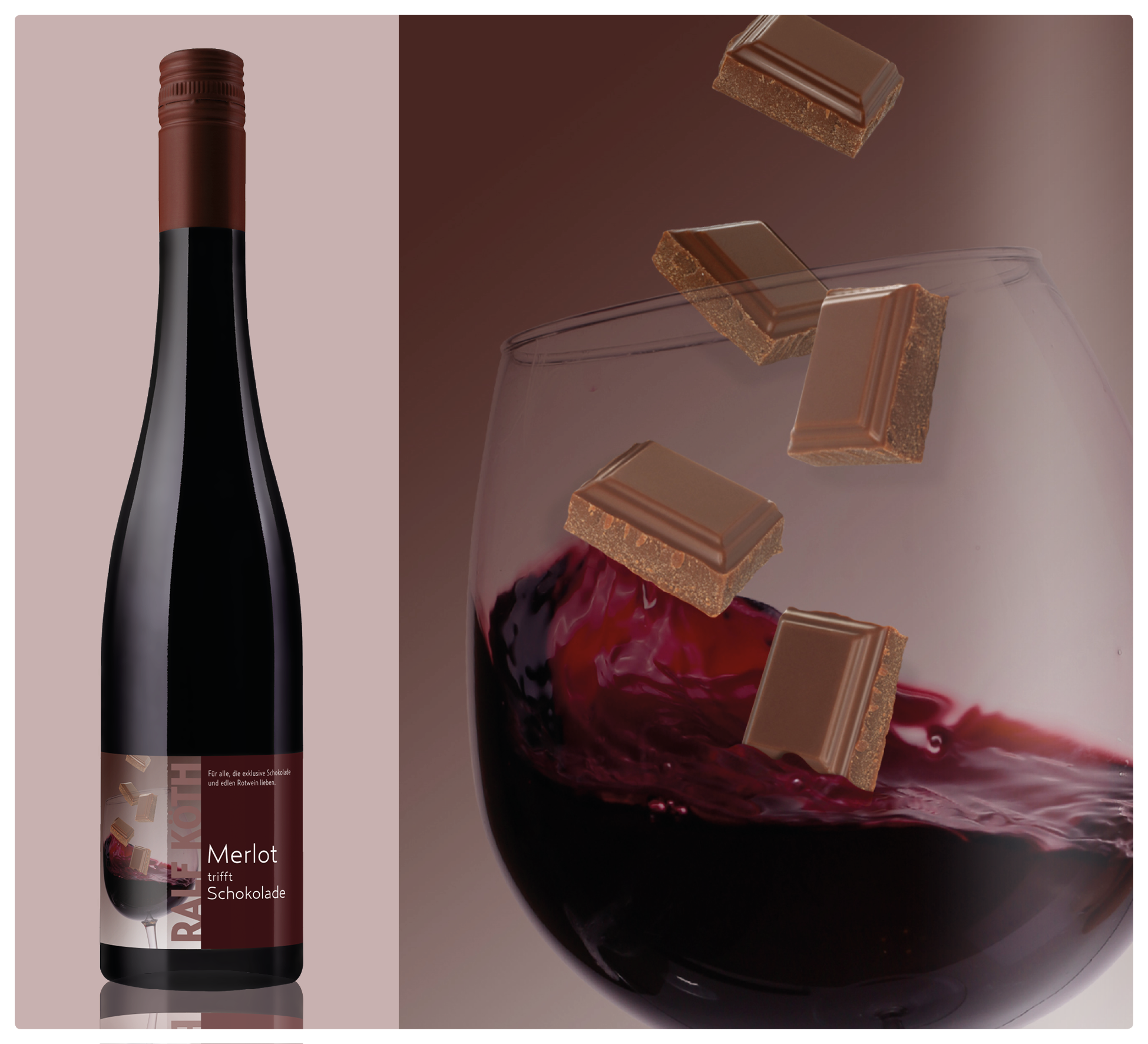 Merlot trifft Schokolade