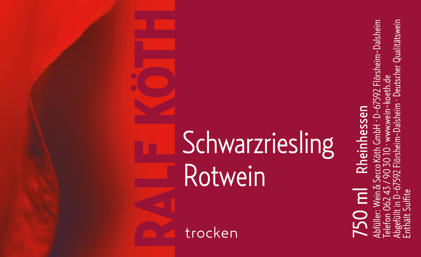 Schwarzriesling Rotwein Schwarzriesling Rotwein