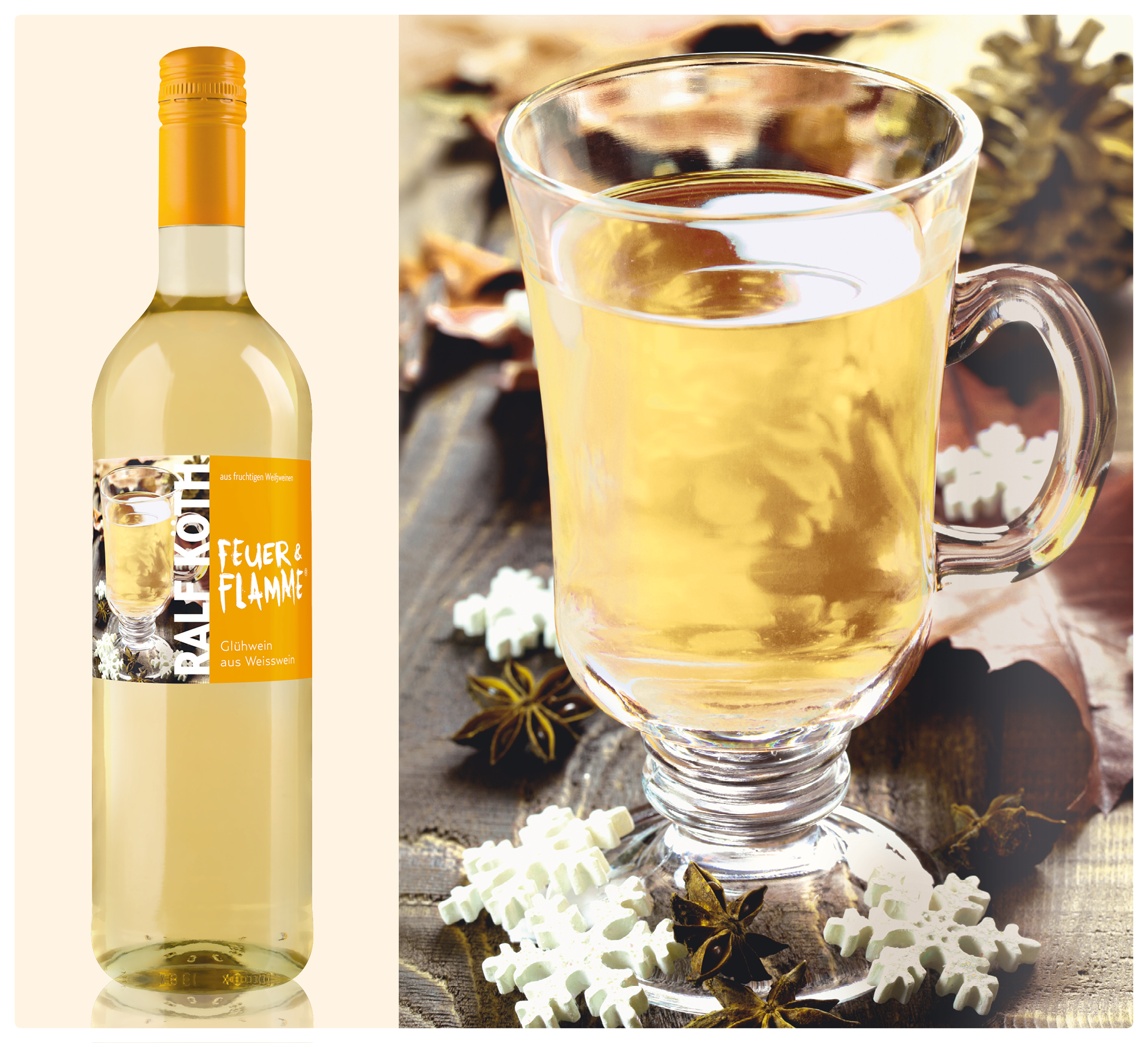Glühwein aus Weißwein