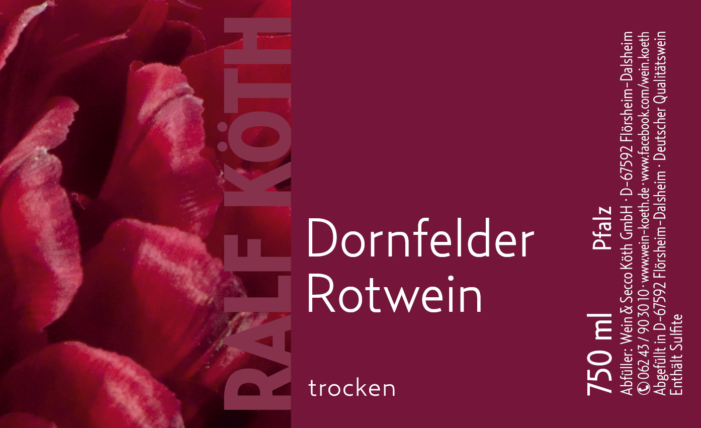 Dornfelder Rotwein Dornfelder Rotwein